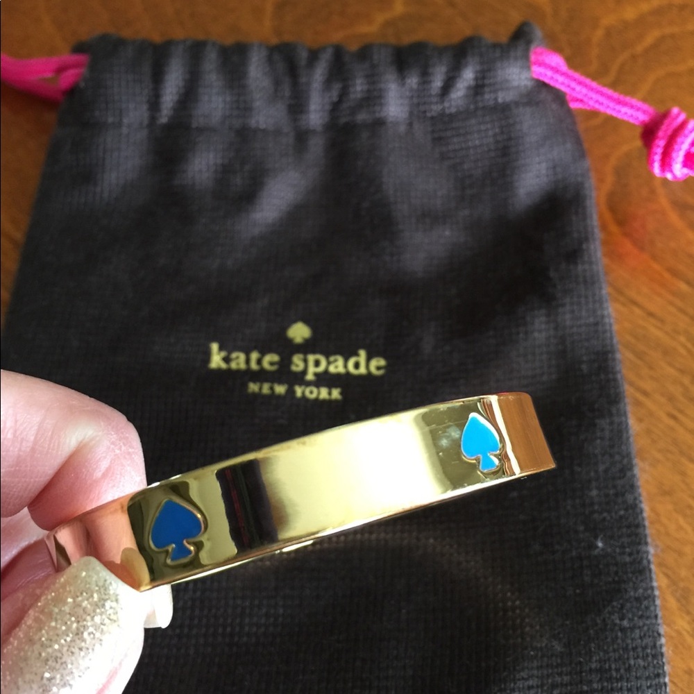 KATE SPADE bangle bracelet - Gold/Blue